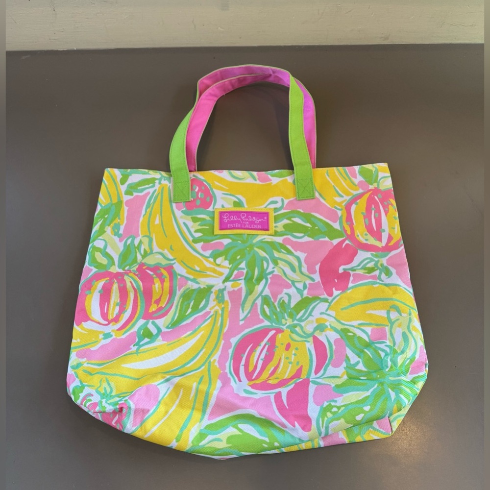 Lilly Pulitzer For Estée Lauder Vibrant Colored Limited Edition Bag
